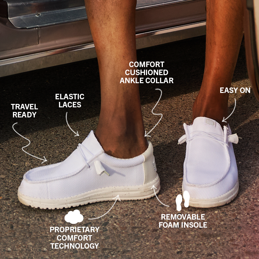 Wally Stretch Sox - Storm White - Image 2