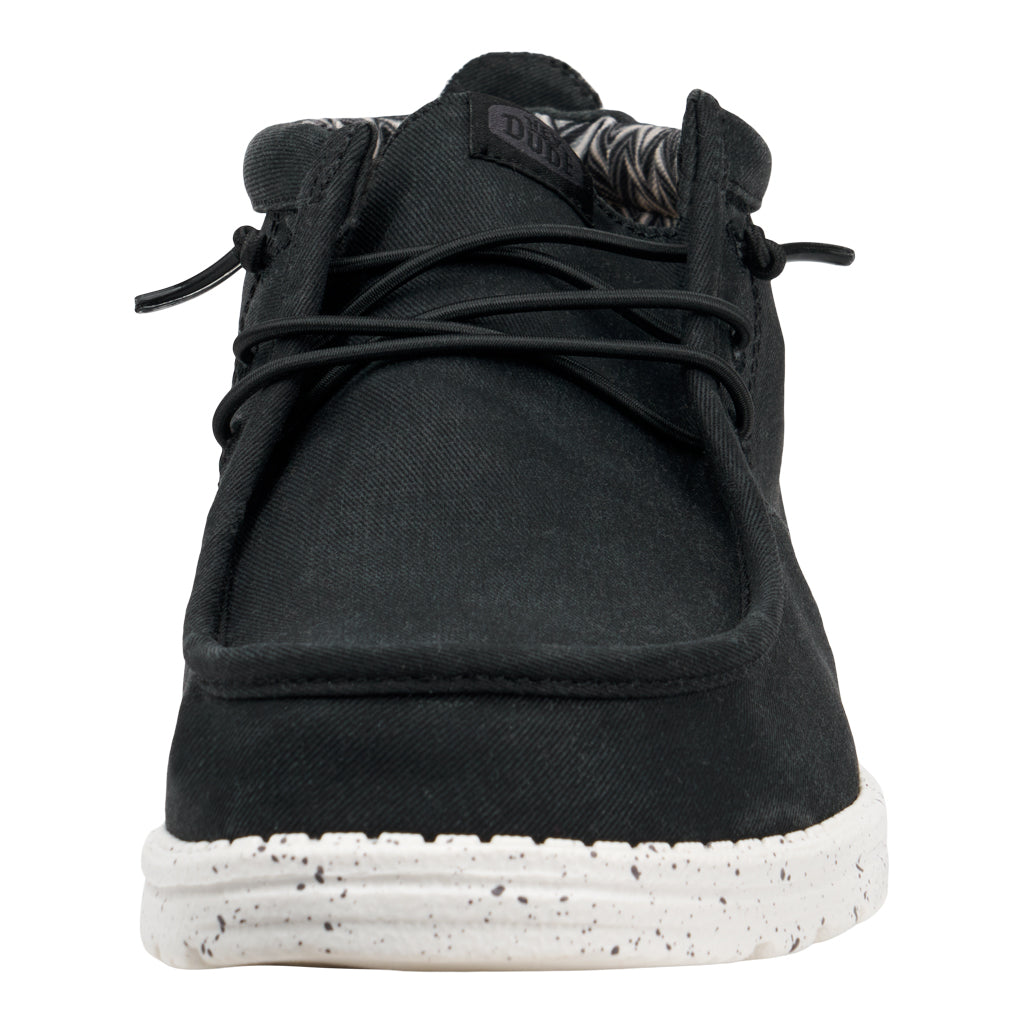 Wally Mid Canvas - Black/White - Image 5