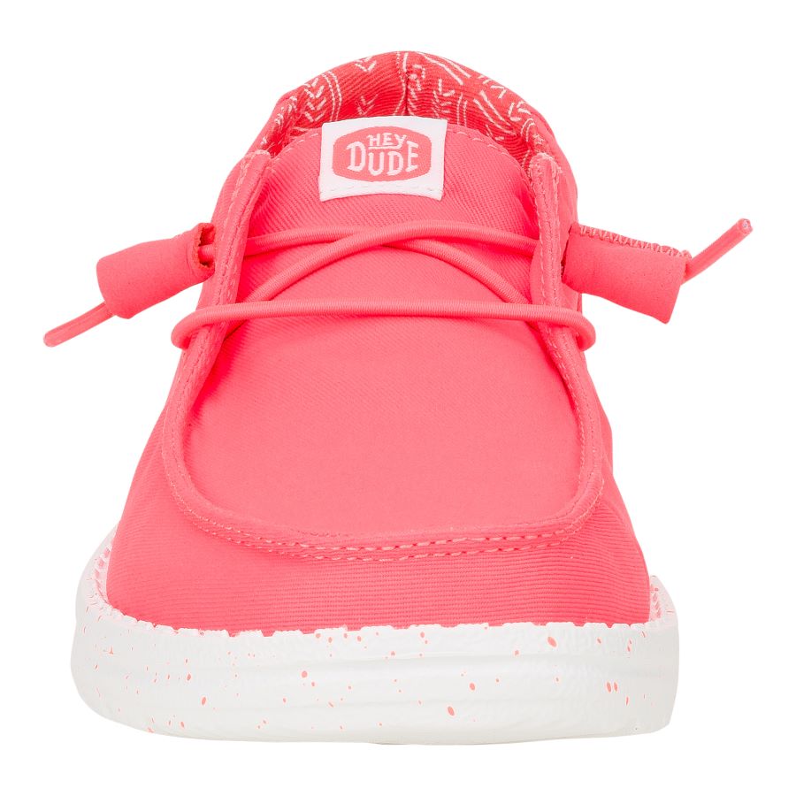 Wendy Stretch Canvas - Fiery Coral - Image 5