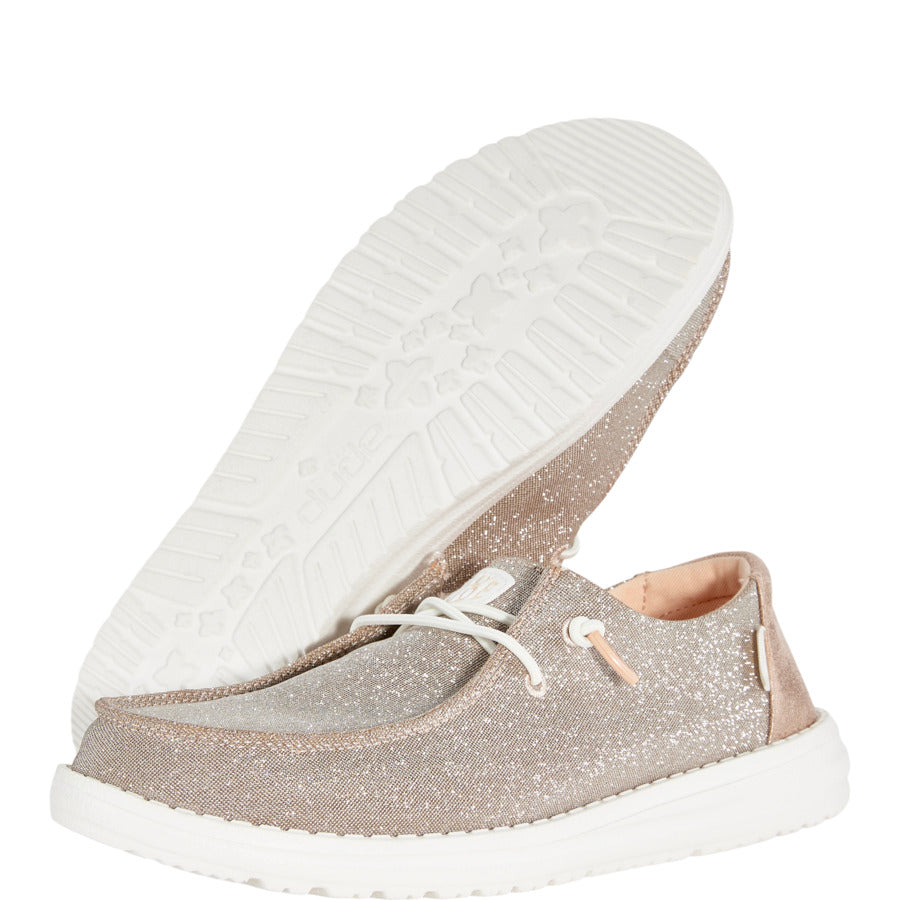 Wendy Metallic Sparkle Wide - Rose Gold - Image 4