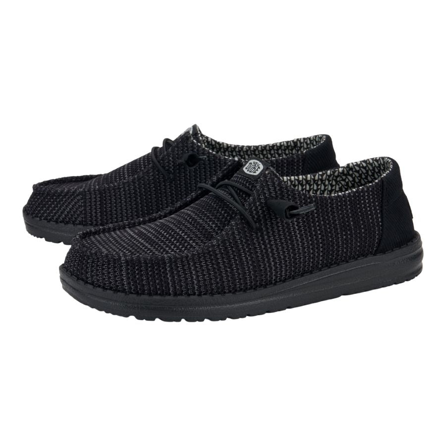 Wendy Stretch Sox - Black/Black - Image 2