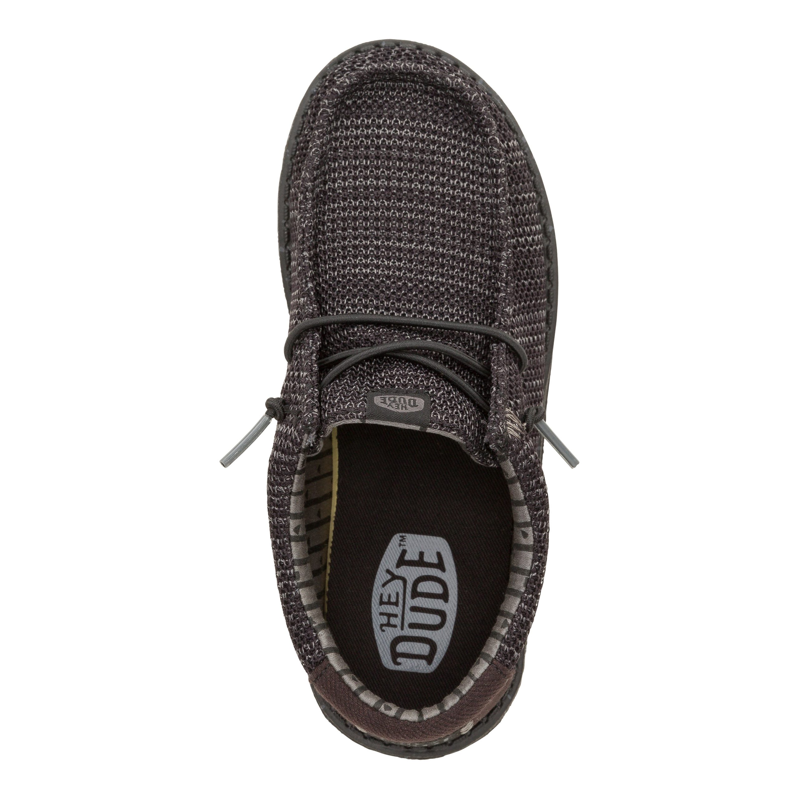 Wally Youth Stretch Mesh - Black/Black - Image 6