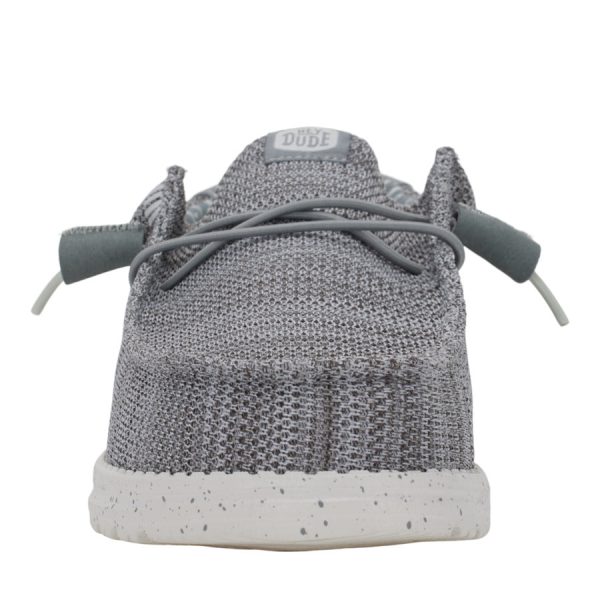 Wally Stretch Sox Wide - Grey