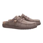 Wally Slip Stretch Sox - Deep Taupe/Chanterelle Tan