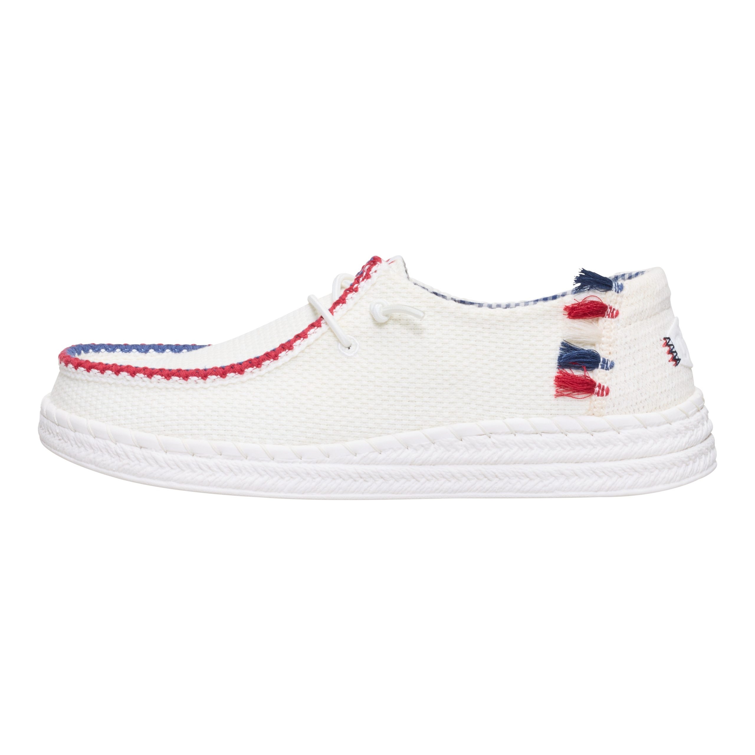 Wendy Espadrille Americana - White