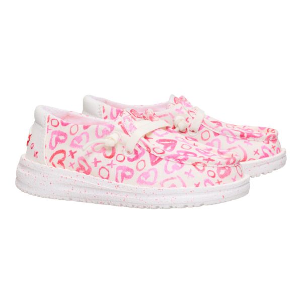 Wendy Toddler Galentines Day - Pink/White