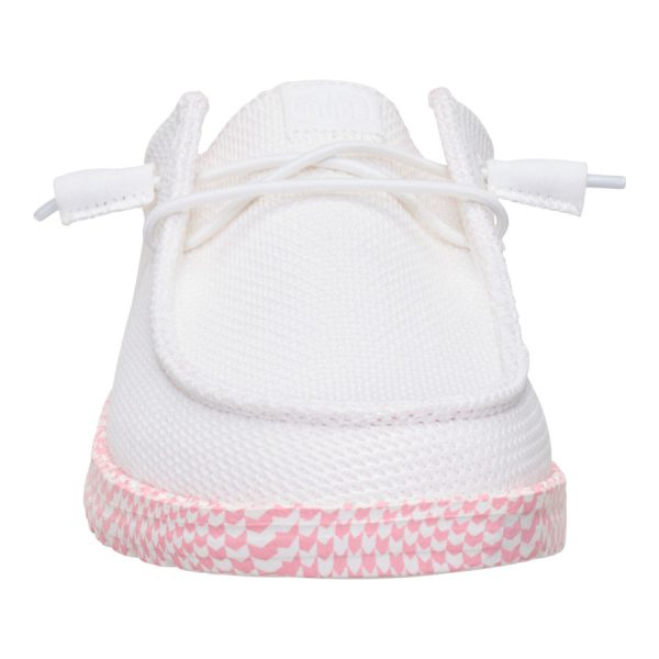 Wendy Slip Warped Geo - White/Pink Lemonade