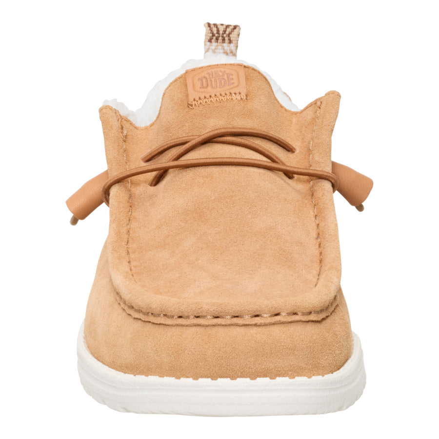 Wally Suede Shearling - Lion Orange/Multi - Image 4