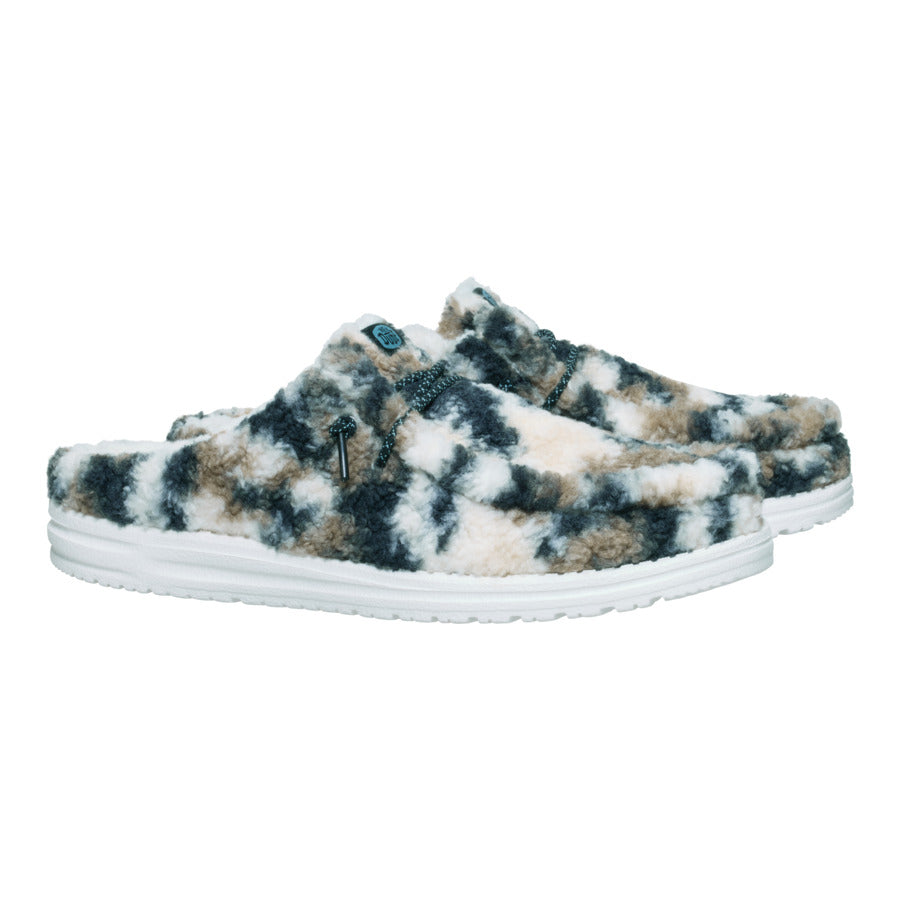 Wally Slipper Cozy Camo - White/Camo - Image 2