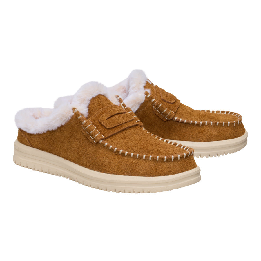 Wendy NXT Mule Cozy - Spice Brown/Wood Ash - Image 2