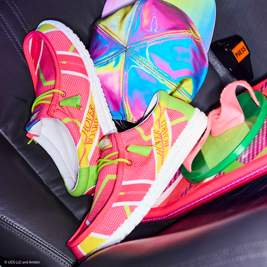 Wally Back To The Future Hover Board - Pink/Multi - Image 2